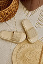 hera-tamanco-feminino-tira-corda-off-white Tamanco Hera bege plataforma visto de cima