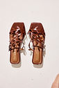 HANI - RASTEIRA FEMININA FOLHAS CAMEL