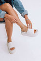 FIFI - TAMANCO FEMININO FLATFORM TIRA ACOLCHOADA OFF WHITE FIFI - TAMANCO FEMININO FLATFORM TIRA ACOLCHOADA OFF WHITE