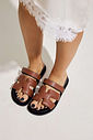 ZALICA - PAPETE ANATÔMICA FEMININA VELCRO CAMEL ZALICA - PAPETE ANATÔMICA FEMININA VELCRO CAMEL