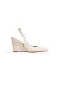 SUZAN - SCARPIN FEMININO SALTO ANABELA SLINGBACK OFF WHITE SUZAN - SCARPIN FEMININO SALTO ANABELA SLINGBACK OFF WHITE