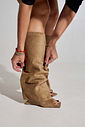 TATI - BOTA FEMININA CANO LONGO 2 EM 1 BEGE TATI - BOTA FEMININA CANO LONGO 2 EM 1 BEGE