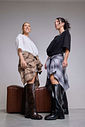 aline-bota-feminina-3-em-1 Bota Feminina 3 em 1 Aline preta em looks femininos, mostrando diferentes formas de usar o modelo