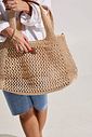 MAHINA - BOLSA FEMININA PALHA BEGE MAHINA - BOLSA FEMININA PALHA BEGE