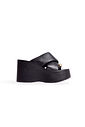 JULIA - TAMANCO FEMININO PLATAFORMA PRETO JULIA - TAMANCO FEMININO PLATAFORMA PRETO
