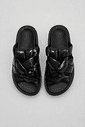 DARIELE - TAMANCO FLATFORM FEMININO PRETO