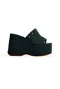 HARU - TAMANCO PLATAFORMA FEMININO CAMURÇA VERDE HARU - TAMANCO PLATAFORMA FEMININO CAMURÇA VERDE