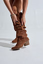 ZURI- BOTA FEMININA 2 EM 1 SALTO BAIXO COURO CAMEL ZURI- BOTA FEMININA 2 EM 1 SALTO BAIXO COURO CAMEL