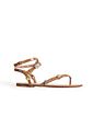 LIVI - SANDÁLIA RASTEIRA FEMININA DE DEDO CAMEL LIVI - SANDÁLIA RASTEIRA FEMININA DE DEDO CAMEL