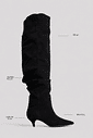 ISABELE - BOTA FEMININA OVER THE KNEE BICO FINO PRETA ISABELE - BOTA FEMININA OVER THE KNEE BICO FINO PRETA