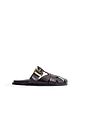 AURA - CLOG FEMININO FIVELA MARROM AURA - CLOG FEMININO FIVELA MARROM