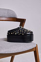 MORGAN - CLOG FEMININO PLATAFORMA TACHAS PRETO MORGAN - CLOG FEMININO PLATAFORMA TACHAS PRETO