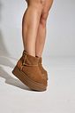 HIORI - BOTA FEMININA PELUCIADA COURO BEGE HIORI - BOTA FEMININA PELUCIADA COURO BEGE