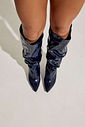 GAIA - BOTA FEMININA CANO LONGO SLOUCH AZUL ESCURO GAIA - BOTA FEMININA CANO LONGO SLOUCH AZUL ESCURO