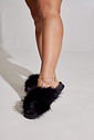 GIGI - FLATFORM FEMININA PELOS PRETA GIGI - FLATFORM FEMININA PELOS PRETA