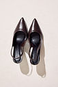 SUZAN - SCARPIN FEMININO SALTO ANABELA SLINGBACK MARROM SUZAN - SCARPIN FEMININO SALTO ANABELA SLINGBACK MARROM