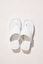 BÚZIOS - CHINELO FLATFORM COURO FEMININO BRANCO BÚZIOS - CHINELO FLATFORM COURO FEMININO BRANCO