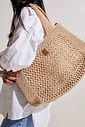 MAHINA - BOLSA FEMININA PALHA BEGE MAHINA - BOLSA FEMININA PALHA BEGE