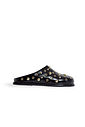 MORGAN - CLOG FEMININO TACHAS PRETO