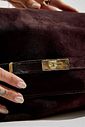 VICK - BOLSA FEMININA COURO OMBRO MARROM