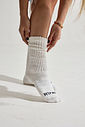 MEIA FEMININA AERO COM REFORÇO ELÁSTICO OFF WHITE MEIA FEMININA AERO COM REFORÇO ELÁSTICO OFF WHITE