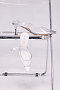 dream-scarpin-slingback-feminino-prata Scarpin Feminino Dream Transparente em Foto Conceito