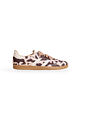 OTAVIA - TÊNIS FEMININO CADARÇOS VACA OFF WHITE COM MARROM OTAVIA - TÊNIS FEMININO CADARÇOS VACA OFF WHITE COM MARROM