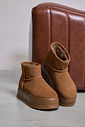 HIORI - BOTA FEMININA PELUCIADA COURO BEGE HIORI - BOTA FEMININA PELUCIADA COURO BEGE