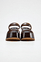 BETANI - TAMANCO FEMININO PLATAFORMA MARROM