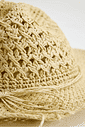 SUMMER - CHAPÉU FEMININO DE PALHA BEGE SUMMER - CHAPÉU FEMININO DE PALHA BEGE