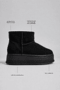HIORI - BOTA FEMININA PELUCIADA COURO PRETA HIORI - BOTA FEMININA PELUCIADA COURO PRETA