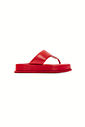 BÚZIOS - CHINELO FLATFORM COURO FEMININO VERMELHO BÚZIOS - CHINELO FLATFORM COURO FEMININO VERMELHO