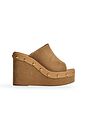 ZAIRA - TAMANCO FEMININO CAMURÇA BEGE ZAIRA - TAMANCO FEMININO CAMURÇA BEGE