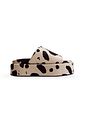 FIFI - TAMANCO FEMININO PLATAFORMA VACA BRANCO/PRETO FIFI - TAMANCO FEMININO PLATAFORMA VACA BRANCO/PRETO
