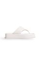 BÚZIOS - CHINELO FLATFORM COURO FEMININO BRANCO BÚZIOS - CHINELO FLATFORM COURO FEMININO BRANCO