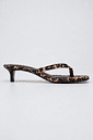 CAT - TAMANCO FEMININO DEDO SALTO BAIXO ANIMAL PRINT CAT - TAMANCO FEMININO DEDO SALTO BAIXO ANIMAL PRINT