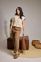 NINA - TAMANCO FEMININO SALTO ALTO CAMURÇA CAMEL NINA - TAMANCO FEMININO SALTO ALTO CAMURÇA CAMEL