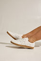 OTAVIA - TÊNIS FEMININO CADARÇOS COURO BRANCO OTAVIA - TÊNIS FEMININO CADARÇOS COURO BRANCO