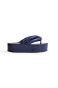 SAKURA - CHINELO FLATFORM TIRAS PUFFER AZUL MARINHO SAKURA - CHINELO FLATFORM TIRAS PUFFER AZUL MARINHO