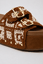 SASHA - TAMANCO FEMININO TRAMA ARTESANAL CAMEL SASHA - TAMANCO FEMININO TRAMA ARTESANAL CAMEL