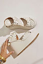 HAILEY - SANDÁLIA PLATAFORMA FEMININA TACHAS OFF WHITE HAILEY - SANDÁLIA PLATAFORMA FEMININA TACHAS OFF WHITE