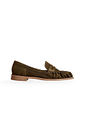 NAOKO - MOCASSIM FEMININO CAMURÇA VERDE MILITAR NAOKO - MOCASSIM FEMININO CAMURÇA VERDE MILITAR