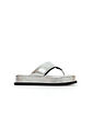 BÚZIOS - CHINELO FLATFORM FEMININO PRATA