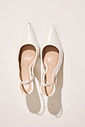 SUZAN - SCARPIN FEMININO SALTO ANABELA SLINGBACK OFF WHITE SUZAN - SCARPIN FEMININO SALTO ANABELA SLINGBACK OFF WHITE