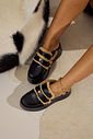 KLEE - CLOG FEMININO PELUCIADO PRETO KLEE - CLOG FEMININO PELUCIADO PRETO