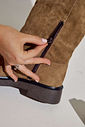 ANGELINA - BOTA FEMININA CANO LONGO BICO REDONDO BEGE ANGELINA - BOTA FEMININA CANO LONGO BICO REDONDO BEGE