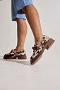 AUDREY - MOCASSIM FEMININO CAMURÇA VACA OFF WHITE E CAMEL AUDREY - MOCASSIM FEMININO CAMURÇA VACA OFF WHITE E CAMEL