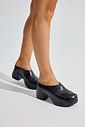 NINA - TAMANCO FEMININO PRETO NINA - TAMANCO FEMININO PRETO