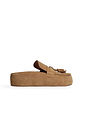 MALI - CLOG FEMININO CAMURÇA BEGE MALI - CLOG FEMININO CAMURÇA BEGE