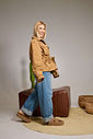 MALI - CLOG FEMININO CAMURÇA BEGE MALI - CLOG FEMININO CAMURÇA BEGE
